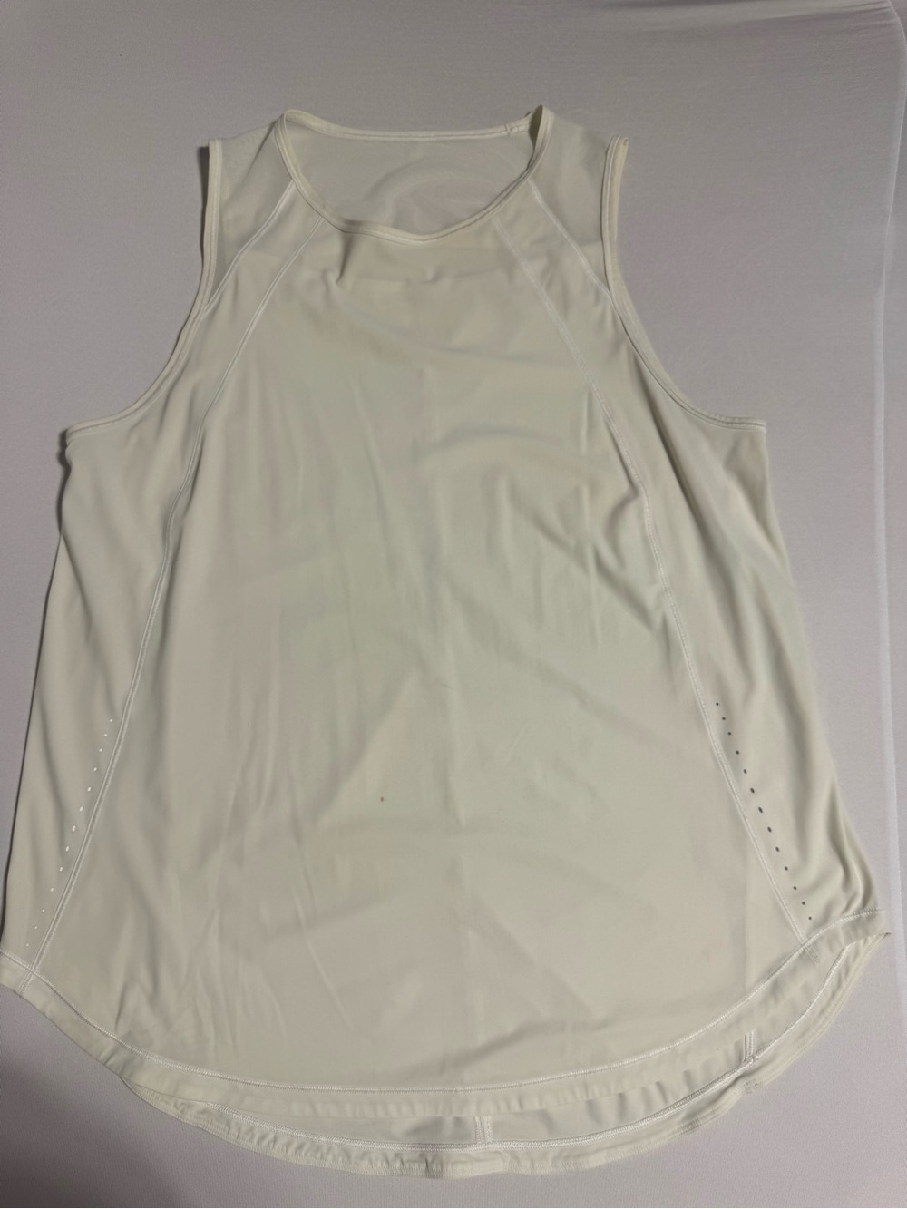 lululemon athletica Ivory Performance Muscle Tank